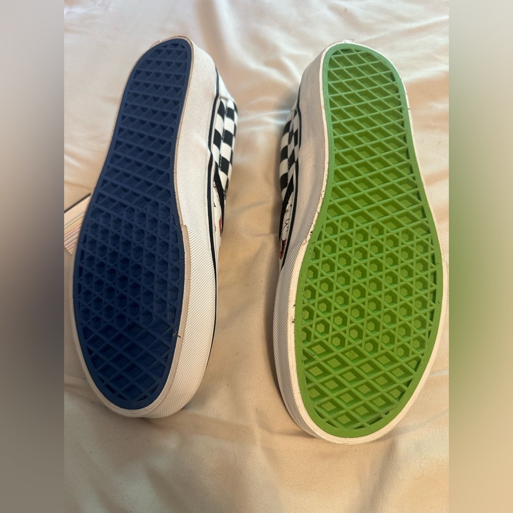 Vans Flour Shop Icon Checker Board Slip on‎ shoes Size 6.5 Women’s NWOB - Picture 7 of 12